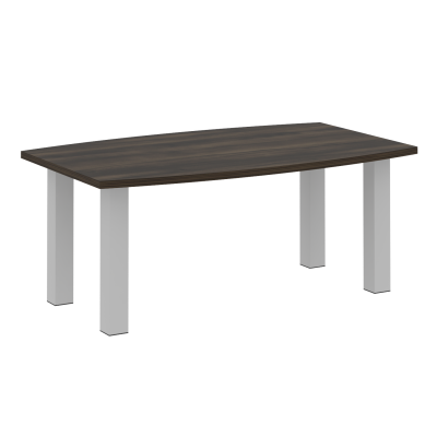 Yalta Стол переговорный LT.SP-3 Дуб Мали/Металл Серый 1800*1100*750