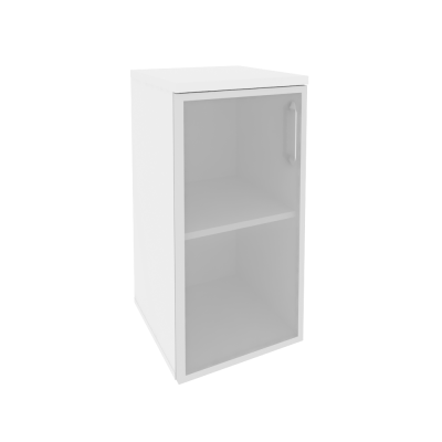 Onix Шкаф низкий узкий левый O.SU-3.2 R (L) Белый Бриллиант 400*420*823