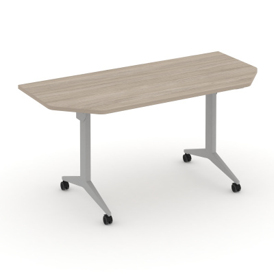 X-Pull Стол складной мобильный X.M-7.T2 Дуб Аттик/Металл Серый 1580*720*753