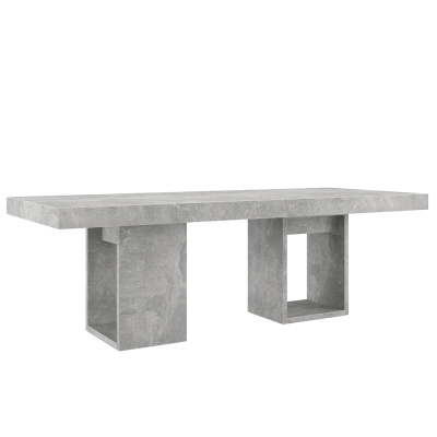 B-tone BTN36170033 Стол для переговоров 2400x1000x780 сосна бетон светлый