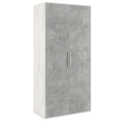 B-tone BTN36150231 Гардероб 935x450x1917 сосна бетон светлый
