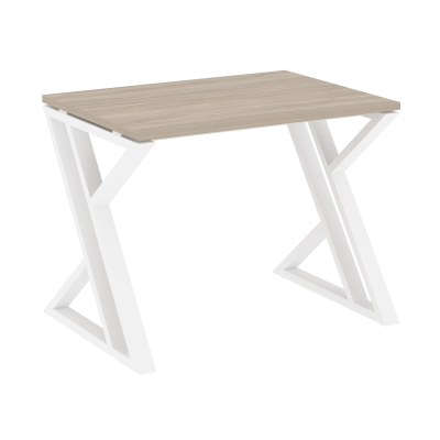 Loft Стол рабочий VR.L-SRZ-1.7 Дуб Аттик/Металл Белый 980*720*750