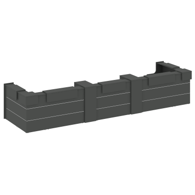 Onix Ресепшн O.R-K-38 Антрацит 6522*1768*1187