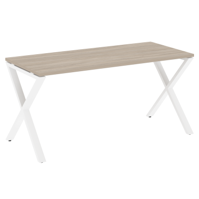 Loft Стол рабочий VR.L-SRX-4.7 Дуб Аттик/Металл Белый 1580*720*750