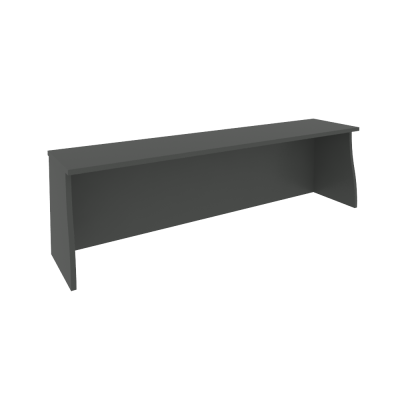 Riva Надставка на стол А.НС-3 Антрацит 1400*300*400
