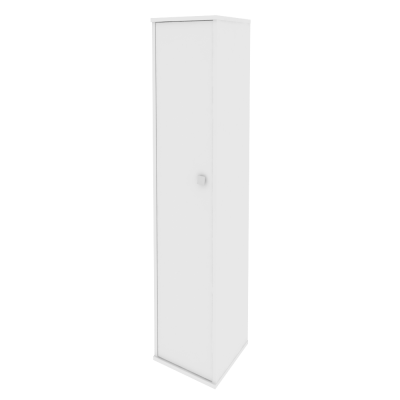 Style Шкаф высокий узкий левый Л.СУ-1.9 (L) Белый 412*410*1980