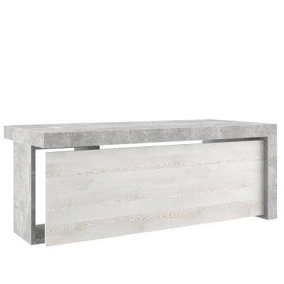 B-tone BTN36110031 Стол письменный 2000x900x780 сосна бетон светлый