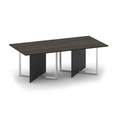 Shift Стол переговорный, двойной, прямоугольный SK.SP-KV-110-2 Дуб Мали/Антрацит 2200*1100*753