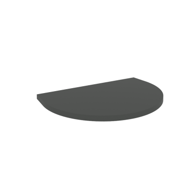 Riva Приставка А.ПР-2.1 Антрацит 600*400*22