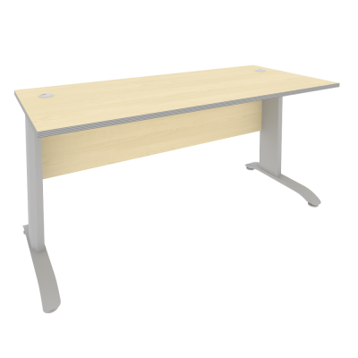 Riva Metal-L Стол письменный ПЛ.СП-4 Клен Металлик NEW/Металл Серый 1600*720*750