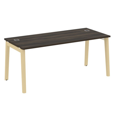 Onix Wood Direct Стол руководителя OW.SRR-5.8 Дуб Мали/Дуб Светлый/Металл Белый 1780*800*750 Onix Wood Direct Стол руководителя OW.SRR-5.8 Дуб Мали/Дуб Светлый/Металл Белый 1780*800*750