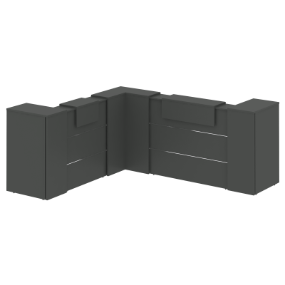 Onix Ресепшн O.R-K-33 Антрацит 2607*3007*1187