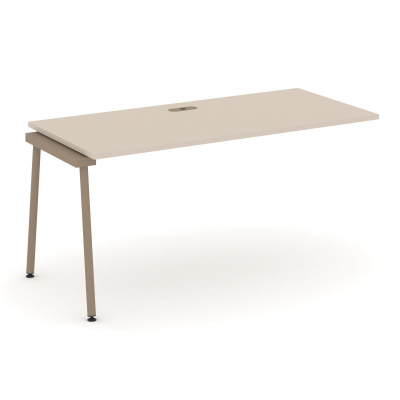 Estetica Наборный элемент рабочей станциии ES.1.NRS-4-LK Капучино/Металл Латте 1580*730*750