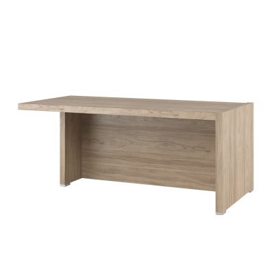 Solid SOL29710605 Стол письменный с асимметричными опорами, левый 1800x880x750 Вяз