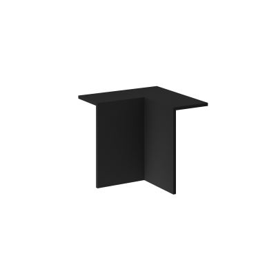 Onix Накладка угловая высокая внутренняя с подсветкой правая O.R-NU.V.VNU.S (R) Антрацит 759*759*674
