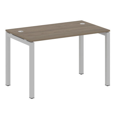 Метал Систем Куатро Стол письменный на П-образном м/к 50БП.СП-2 Вяз Благородный/Металл Серый 1200*720*750