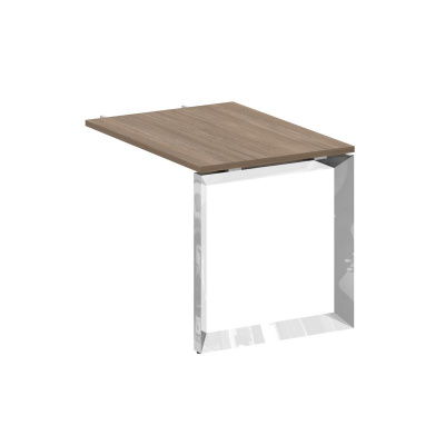 Onix Direct Lux Брифинг-приставка О-обр. м/к M-O.MO-BR-9 Дуб Аризона/Нержавеющая Сталь/Хром 980*720*750