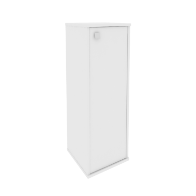 Style Шкаф средний узкий правый Л.СУ-2.3 (R) Белый 412*410*1215