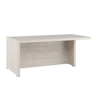 Solid SOL29710502 Стол письменный с асимметричными опорами, правый 1800x880x750 дуб шамони светлый