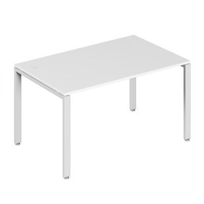Trend Metal TDM32212244 Стол письменный на металлоопорах 1400x720x750 Белый