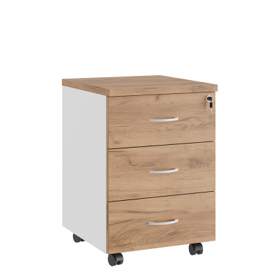 Tess TES38130321 Тумба мобильная 430x470x630 дуб крафт золотой