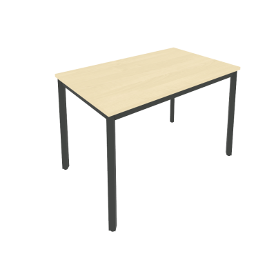 Slim Стол письменный на металлокаркасе С.СП-4 Клен/Металл Антрацит 1180*720*750