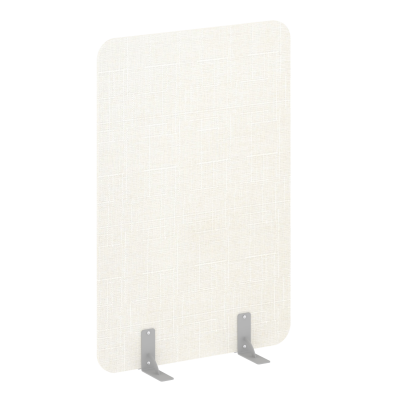 R-line soft Перегородки на металлических опорах на фетровых подпятниках AP.F-100-150 Romeo 01/Металл Серый 1000*18*1500