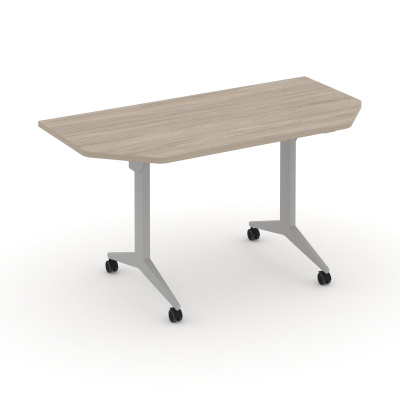 X-Pull Стол складной мобильный X.M-7.T1 Дуб Аттик/Металл Серый 1440*720*753