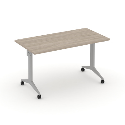 X-Pull Стол складной мобильный X.M-3.7 Дуб Аттик/Металл Серый 1380*720*753