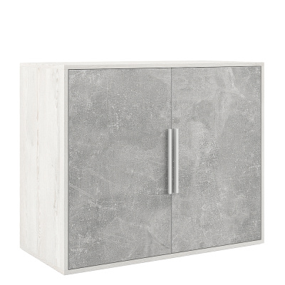 B-tone BTN36140231 Креденция 2 двери 935x450x780 сосна бетон светлый