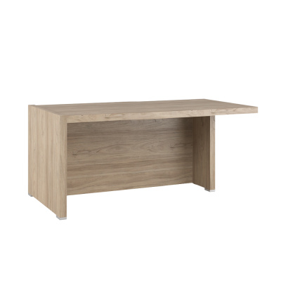 Solid SOL29710305 Стол письменный с асимметричными опорами, правый 1600x880x750 Вяз