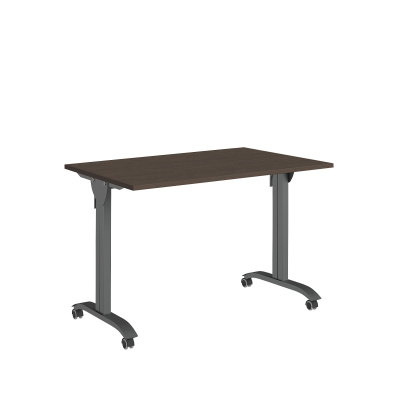 Trend Metal TDM32292015 Стол мобильный складной 1200x720x750 тёмный дуб