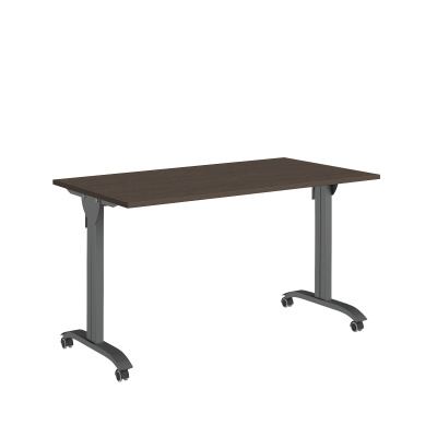 Trend Metal TDM32292115 Стол мобильный складной 1400x720x750 Тёмный Дуб