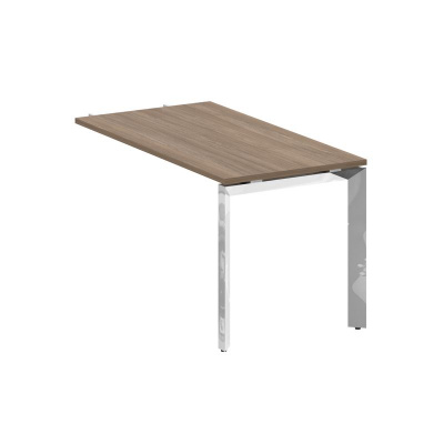 Onix Direct Lux Брифинг-приставка П-обр. м/к M-O.MP-BR-13 Дуб Аризона/Нержавеющая Сталь/Хром 1380*720*750