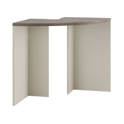 New Line NLN36392503 Стол ресепшн угловой 754x754x740 дуб шамони темный