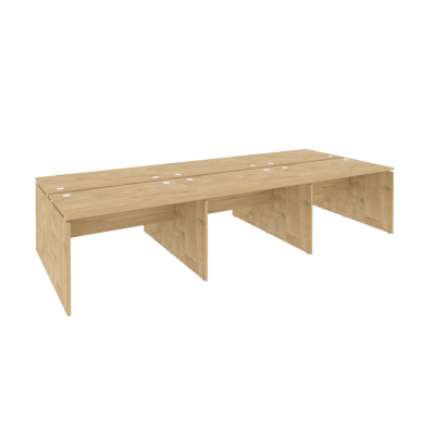 Onix Рабочая станция O.D.RS-6.2.7 Тиквуд Светлый 3540*1475*750