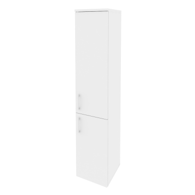 Onix Шкаф высокий узкий правый O.SU-1.3 (R) Белый Бриллиант 400*420*1977