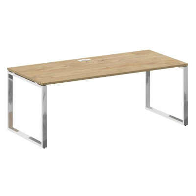 Shift Стол руководителя прямой без тумбы SK.SR-200 Тиквуд Светлый 2000*900*753