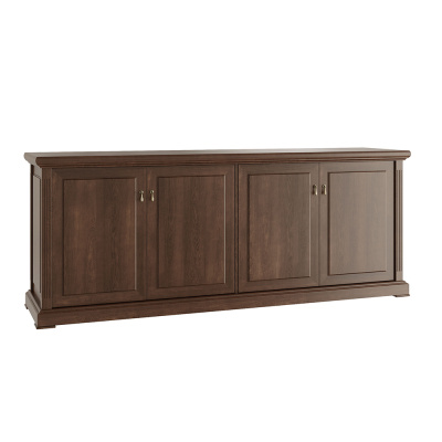 Ministry MNS2940404 Креденция 4 двери 2205x550x880 дуб шоколад