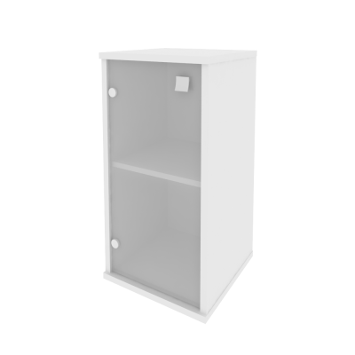 Style Шкаф низкий узкий левый Л.СУ-3.2 (L) Белый 412*410*828