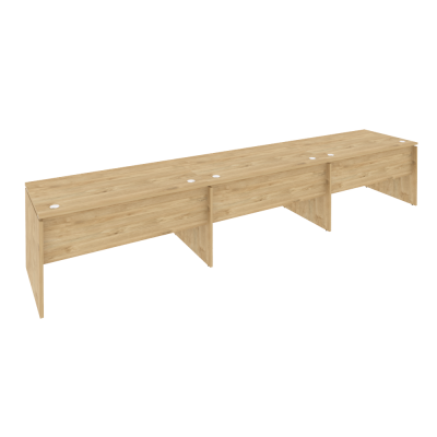 Onix Рабочая станция O.RS-3.3.8 Тиквуд Светлый 4140*800*750