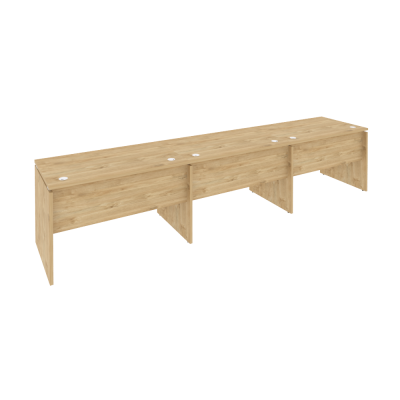 Onix Рабочая станция O.RS-3.2.7 Тиквуд Светлый 3540*720*750