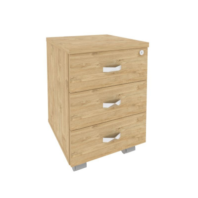 Onix Direct Тумба мобильная O.TM-3 Тиквуд Светлый 432*460*611