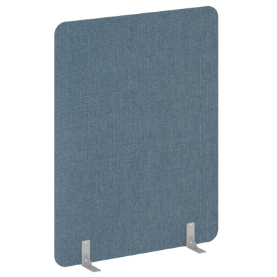 R-line soft Перегородки на металлических опорах на фетровых подпятниках AP.F-136-180 Romeo 10/Металл Серый 1360*18*1800