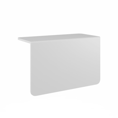 Salute SAL31094110 Полка-фартук 800x370x500 белый