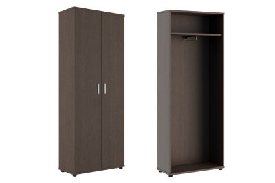 Trend TRD29650201 Гардероб 776x360x1994 тёмный дуб