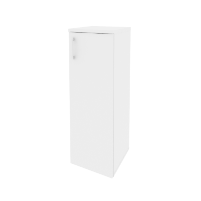 Onix Шкаф средний узкий правый O.SU-2.3 (R) Белый Бриллиант 400*420*1207