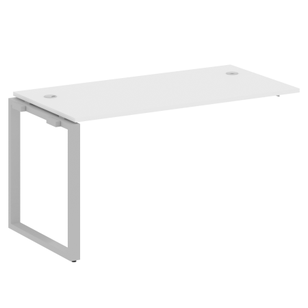 Metal System Проходной элемент рабочей станции на О-образном м/к БО.ПРС-СП-1.3 Белый/Металл Серый 1400*720*750 Metal System Проходной элемент рабочей станции на О-образном м/к БО.ПРС-СП-1.3 Белый/Металл Серый 1400*720*750