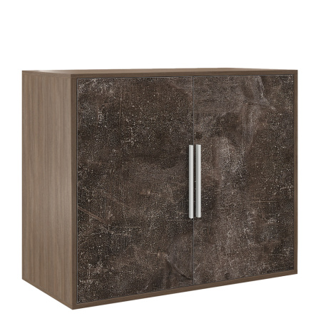 B-tone BTN36140242 Креденция 2 двери 935x450x780 Дуб Урбан бетон темный