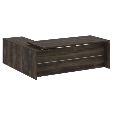 Yalta Стол руководителя LT.C-22 (R) Дуб Мали 2200*2000*750 Yalta Стол руководителя LT.C-22 (R) Дуб Мали 2200*2000*750